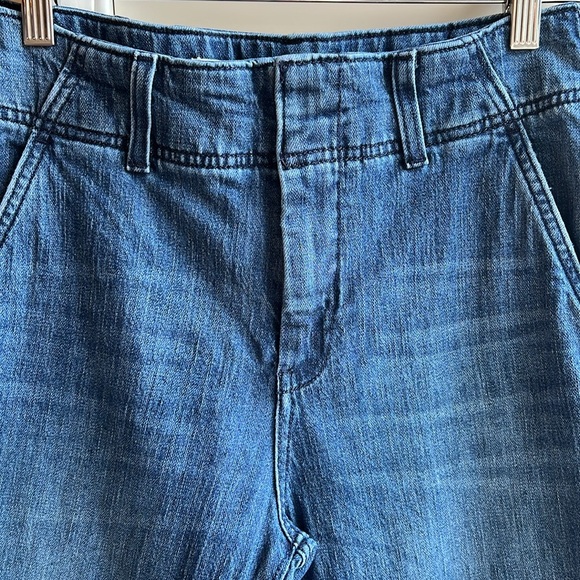 Anthropologie PILCRO Wide Leg Baggy High Waist Jeans 26 - Picture 4 of 7